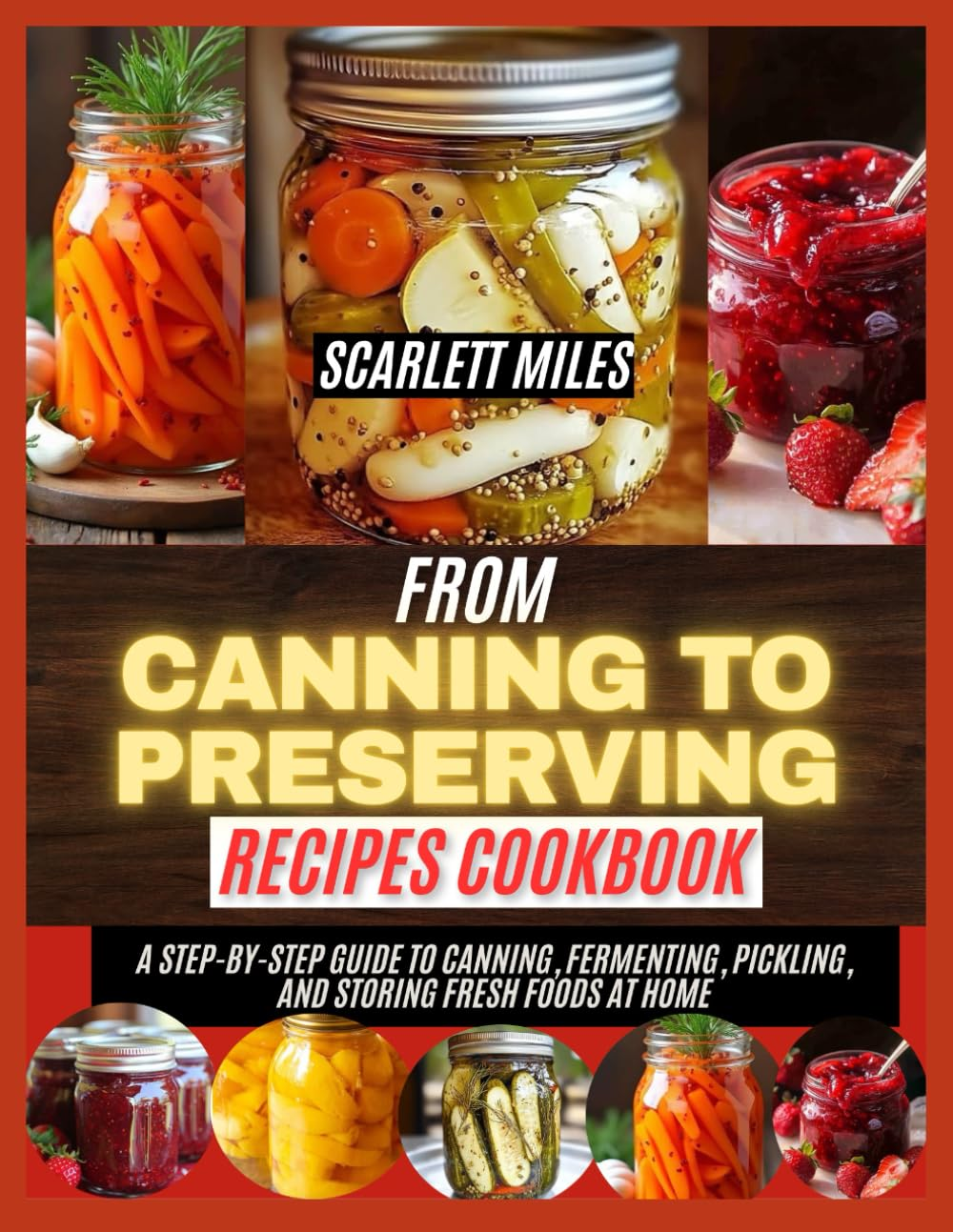 FROM CANNING to PRESERVING RECIPES COOKBOOK: a Step by Step Guide to Canning,Fermenting, Pickling, and Storing Fresh Foods at Home image number 1