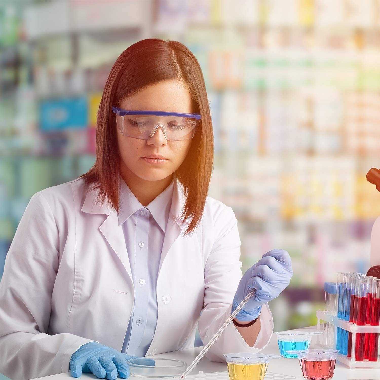 Urine Cups Plastic Urine Collection Cups Disposable Urine Specimen Cups for Pregnancy Test, 40 ML (60 Pieces) image number 1