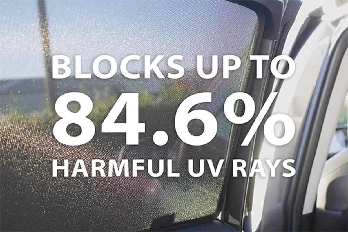 Genuine SNAPSHADES Car Rear Window Shades for Toyota Hilux 8Th Gen | Truckmasters OX (AN120/AN130; 2015-Present)