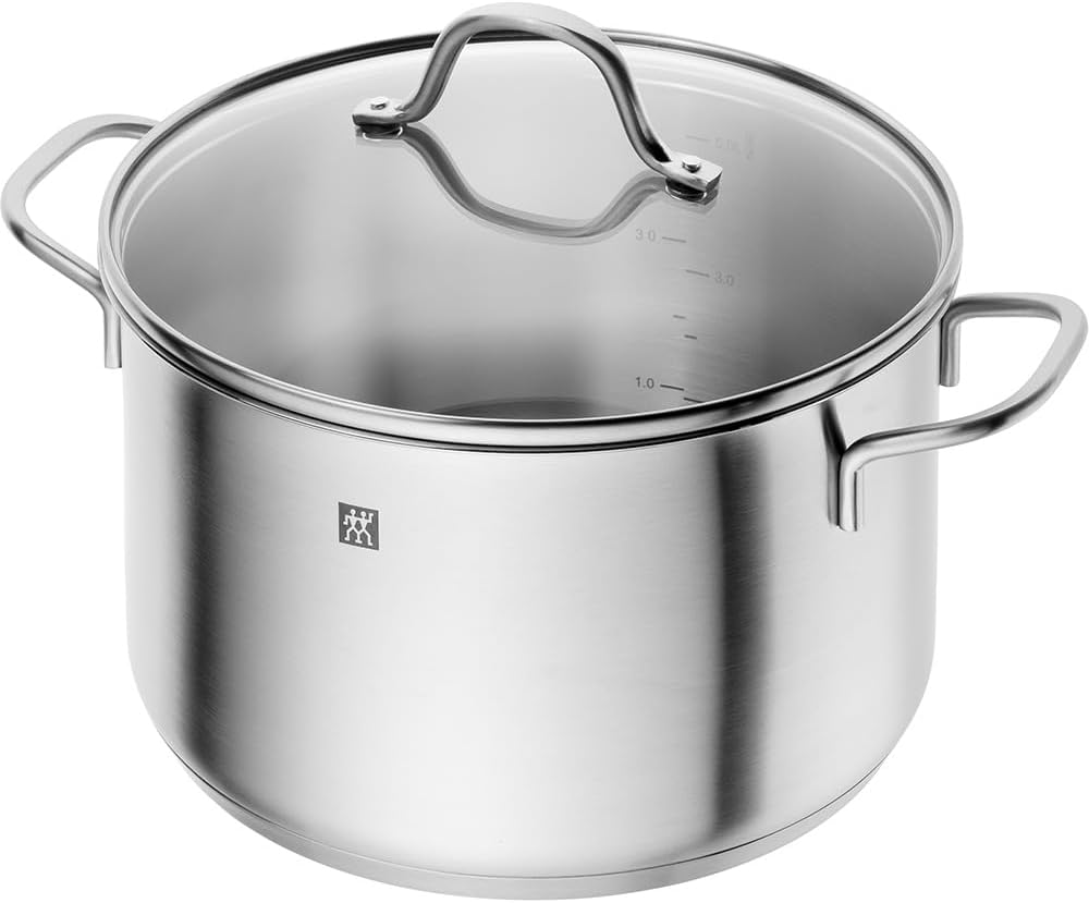 ZWILLING 71025-160 Flow Sauce Pan, 6.3 Inches (16 Cm), One-Handed, Stainless Steel, 3-Layer Bottom Structure, Induction Compatible, 1.5 L