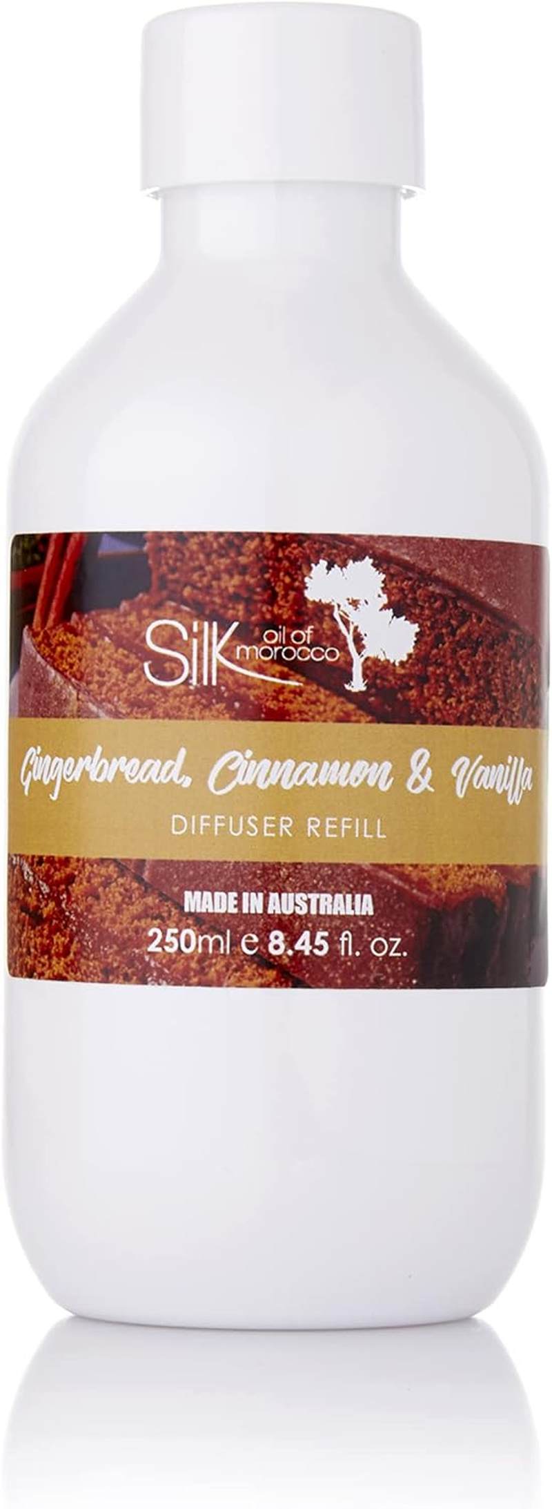 Silk Oil of Morocco Silk Oil of Morocco Diffuser Refill Gingerbread Cinnamon & Vanilla 250 Ml, 250 Millilitre