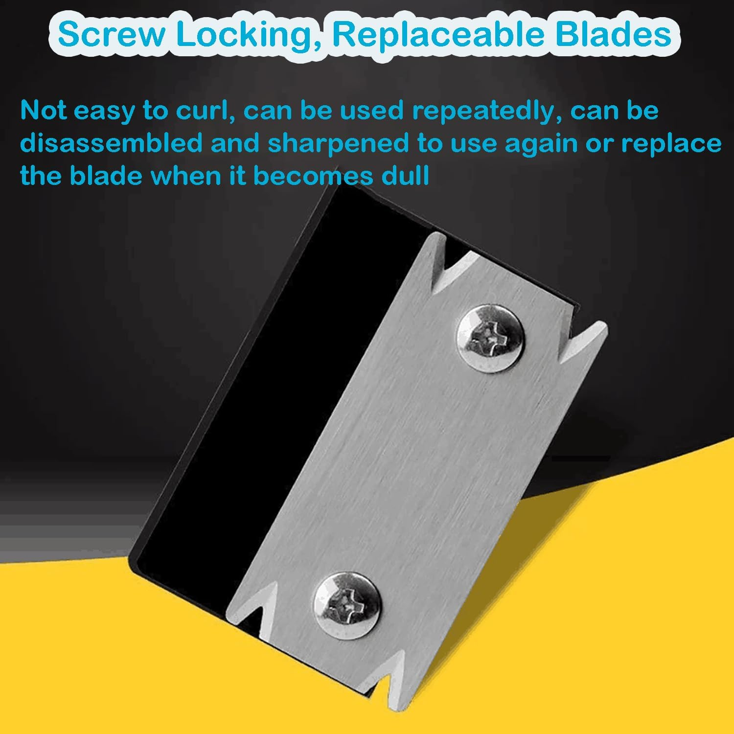 YUENTOEN Woodworking Edge Trimmer, Edge Banding Trimmer with 1Pc Scraper Blade, Wood Edge Trimming Tool for Wood, PVC, ABS image number 4