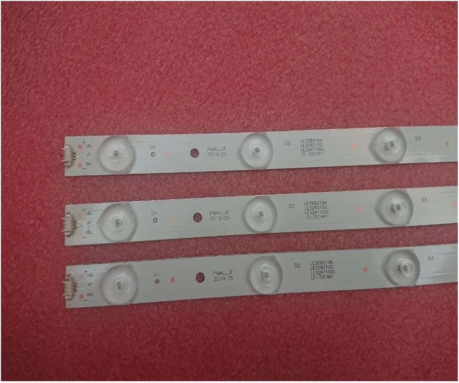 LED Backlight Strip 10LED for Tele.Fun/Ken TF-LED32S41T2 LED315D10-ZC14-07(A)(B) 32PAL535 151020B3 31500MC1 170118B2 31500MA9 (Color : 3Pcs for 1 TV) - 15Pcs For 5 Tv image number 4
