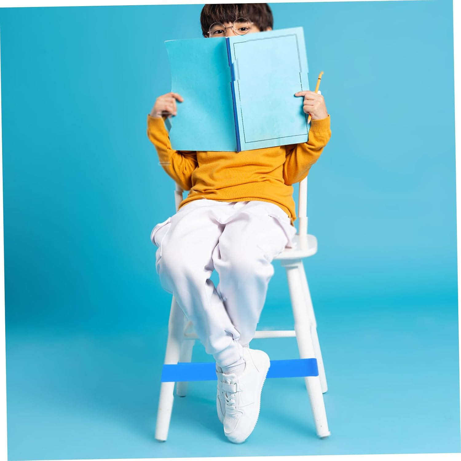 TOGEVAL 10Pcs Colorful Classroom Chair Bands Fidgety Feet Elastic Bands for Relaxing Chair Leg Bands Stretchy Bouncy Bands for Classroom Use Multi-Use Practical Chair Bands image number 4