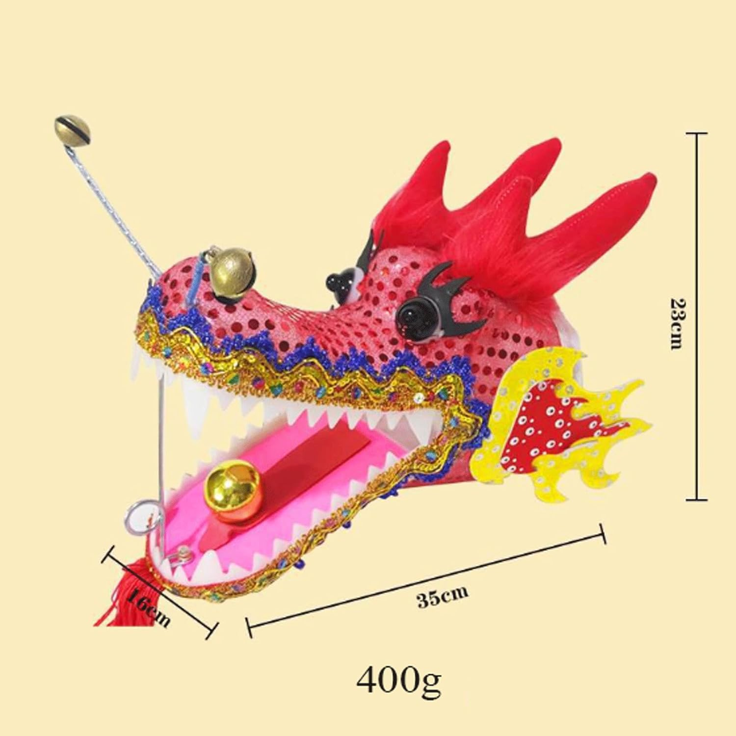 Square Sports Fitness Dragon Belt Swing Ribbon Colorful Chinese Festival Dragon Dance Outdoor Flinging Fitness Dragon image number 4