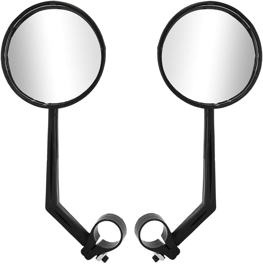 Rearview Mirror,Mobility Scooter Accessories,Professional Scooter Handle Rearview Mirror Large View Retroreflector For image number 2