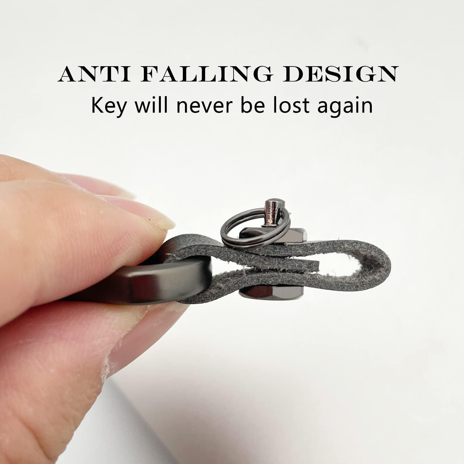 TANDRIVE Key Fob Cover Holder for Tesla Model S (X Y 3)，Black image number 4