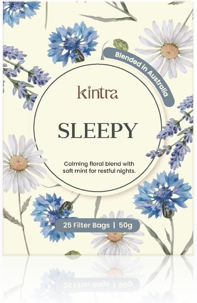 Kintra Foods Extra Strength Sleepy Herbal Tea 25 Teabags, 50 G image number 2
