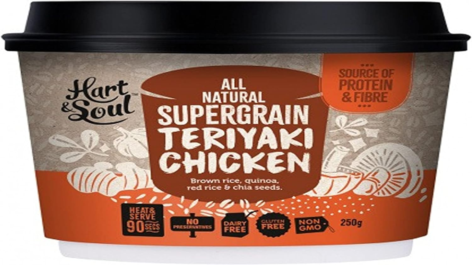Hart and Soul Teriyaki Ready Meal 250 G