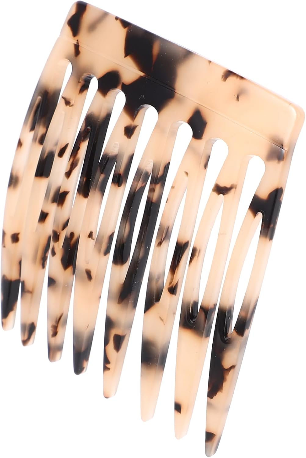 FRCOLOR Hair Side Comb for Women Lightweight Acetate Sheet Small Hair Comb Slides Stylish Styling Accessory for Fine Thin Daily Wear and Parties