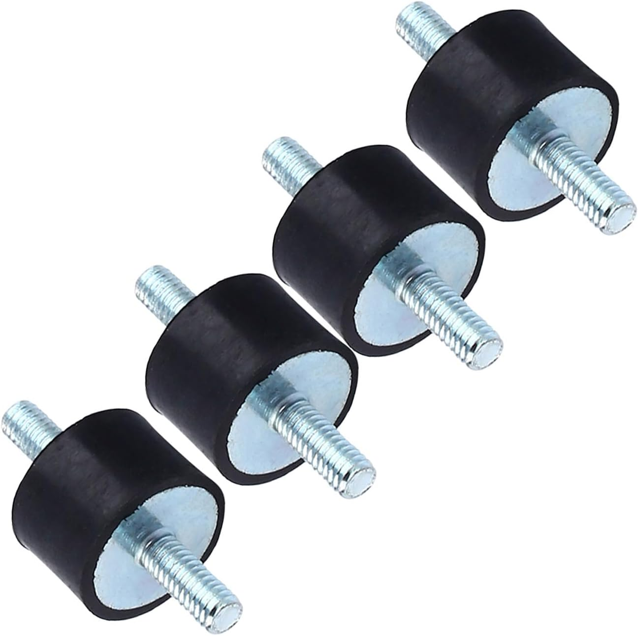 Fafeims Threaded Damper anti Vibration Mount for Radio Equipment Noise Control, Metal Bonded Rubber Part, 1 Pc image number 4