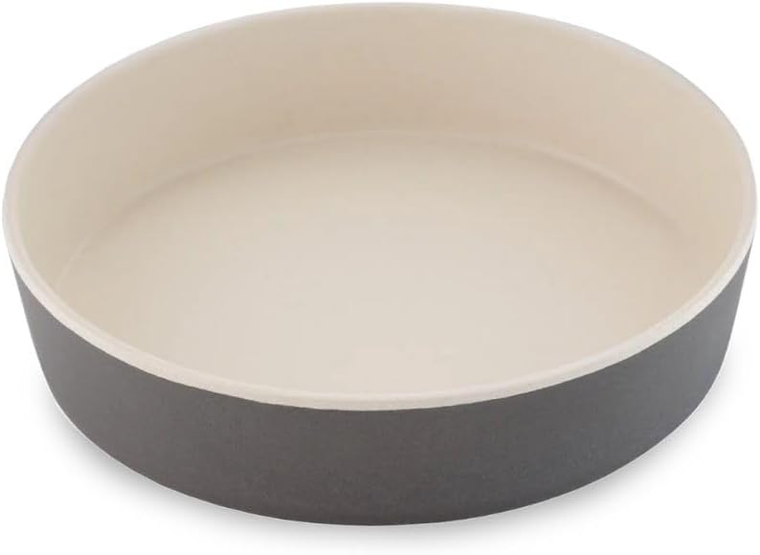 Beco Printed Bamboo Cat Bowl, Gone Fishing