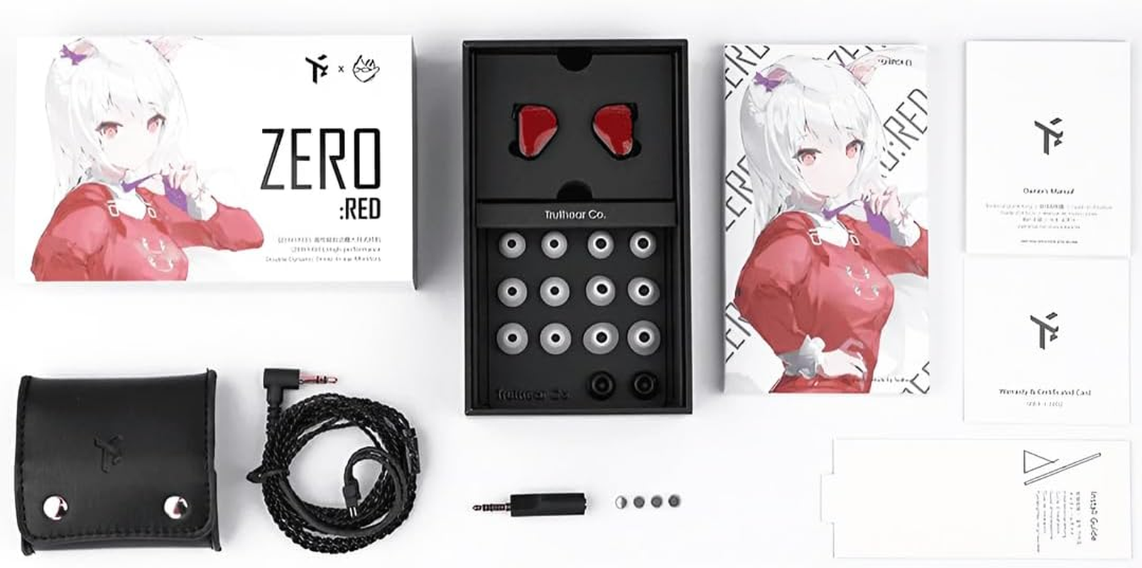 TRUTHEAR X Crinacle Zero: RED Dual Dynamic Drivers In-Ear Headphone