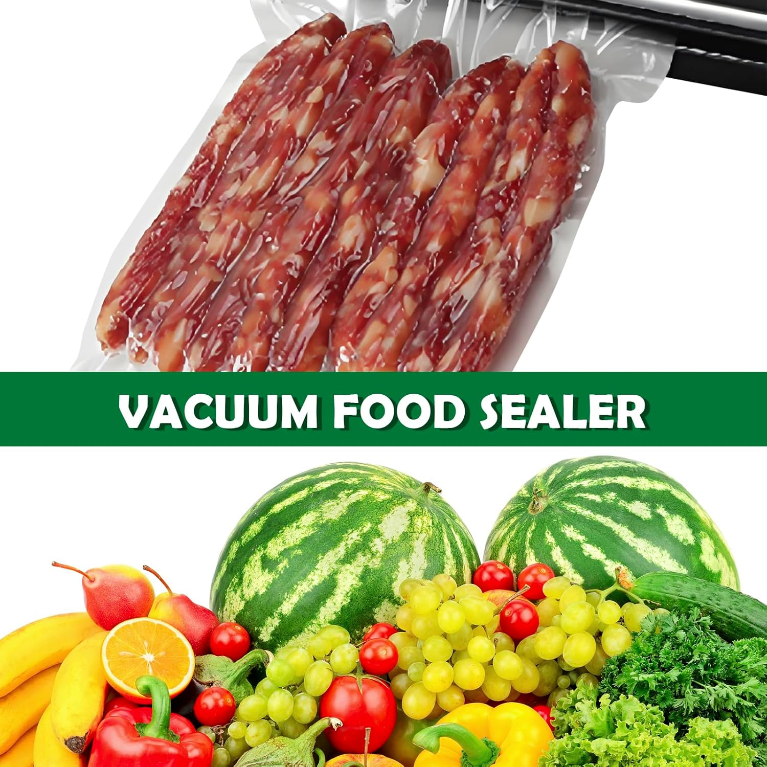 20X30Cm Vacuum Sealer Bags 50Pack, BPA Free Food Storage Bags, Heavy-Duty, Compatible with All Vacuum Sealers, Perfect for Sous Vide, Freezing, and Meal Prep image number 2