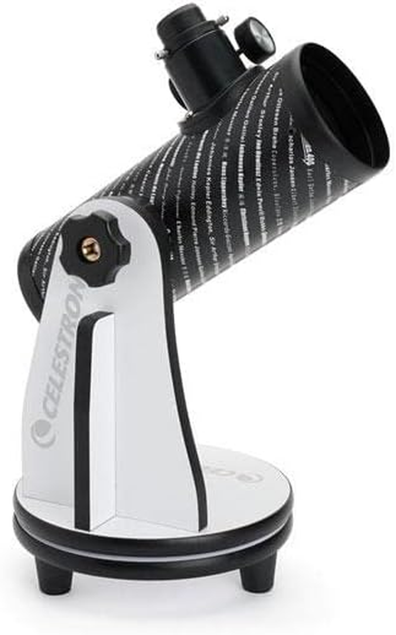 Celestron Firstscope Beginners Astronomy Telescope for Moon, Planets and Stars, 72Mm Aperture, Dobsonian-Style Tabletop Mount, Black (21024)