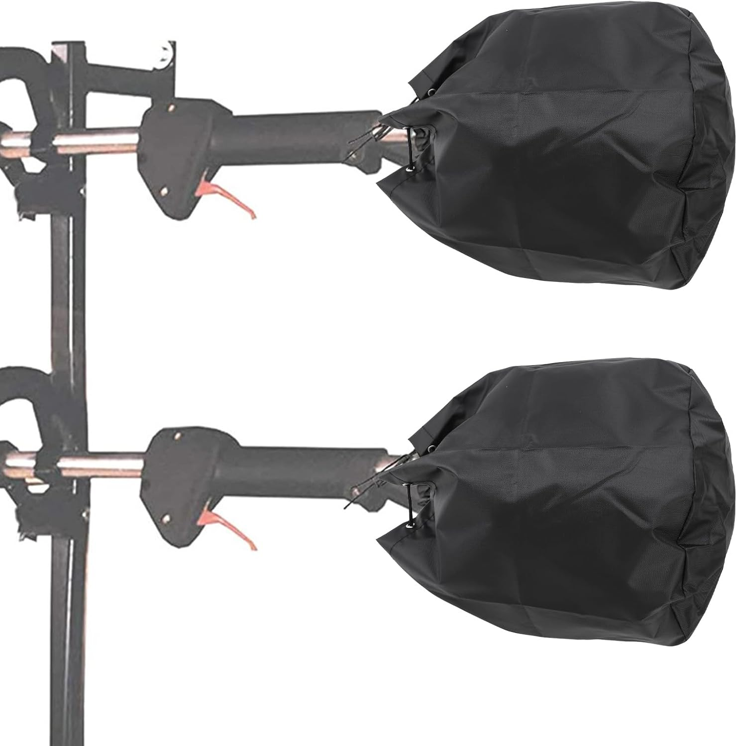 Mower Trimmer Engine Cover,Pull Cord Retractable Opening Trimmer Edger Engine Cover,Compact and Lightweight Trimmer Cover Guard,Or Echo Lawn Equipment Mowers image number 5