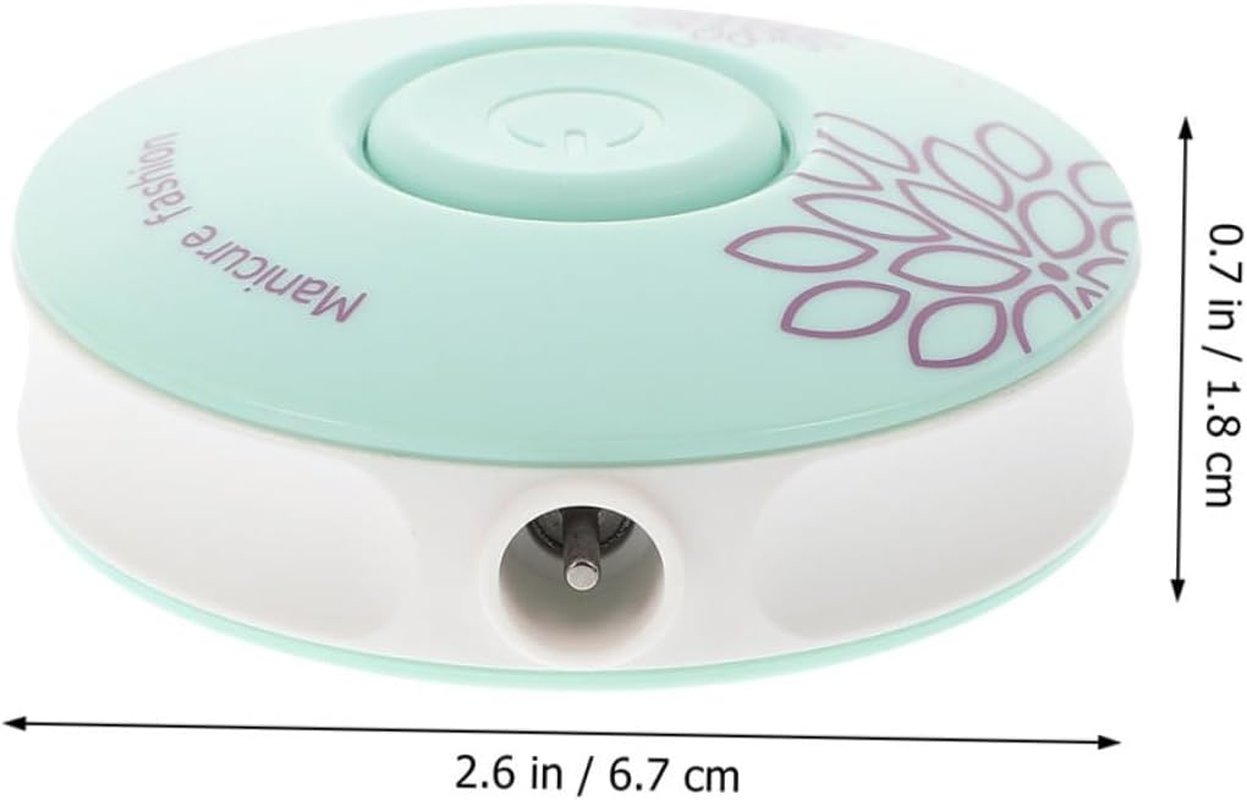 Kisangel Electric Nail File Set Nail File Cuticle Pusher Buffing Block Drill Clippers Scissors Manicure Tool Safe for Boys and Girls image number 1