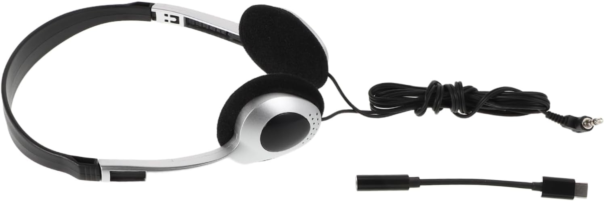 HOMSFOU Retro Wired On-Ear Headphones for Kids and Students with Comfortable Fit, Lightweight Portable Design, Usb-C Adapter Included for School, Travel, and Library Use image number 3