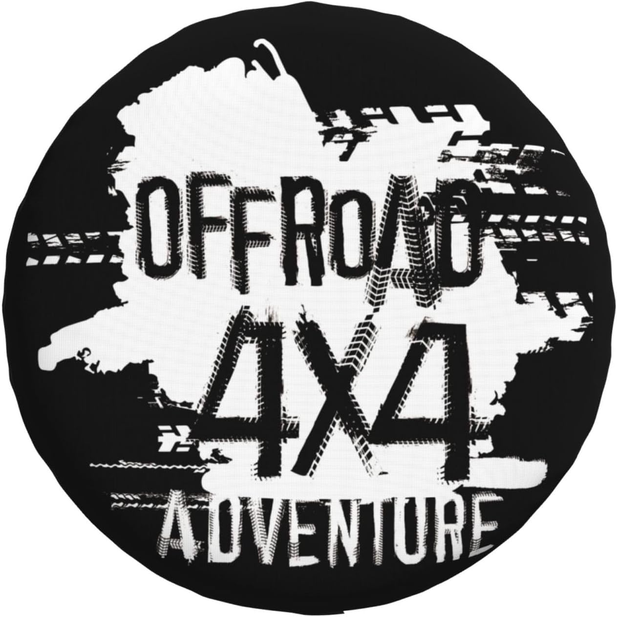 Universal Replacement Wheel Cover off Road 4X4 Adventure Waterproof Spare Wheel Cover Dustproof Tyre for Trailer, Motorhome, SUV, Off-Road Vehicle Wheel 17 Inch image number 1