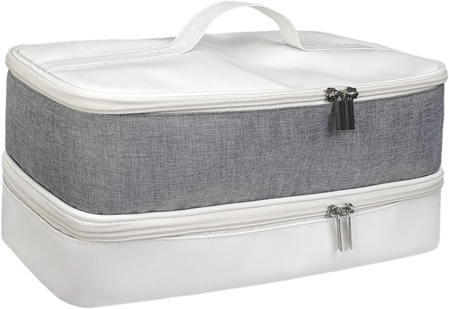 Hair Dryer Storage Bag Shockproof Multifunctional Double Layer Carrying Case image number 3