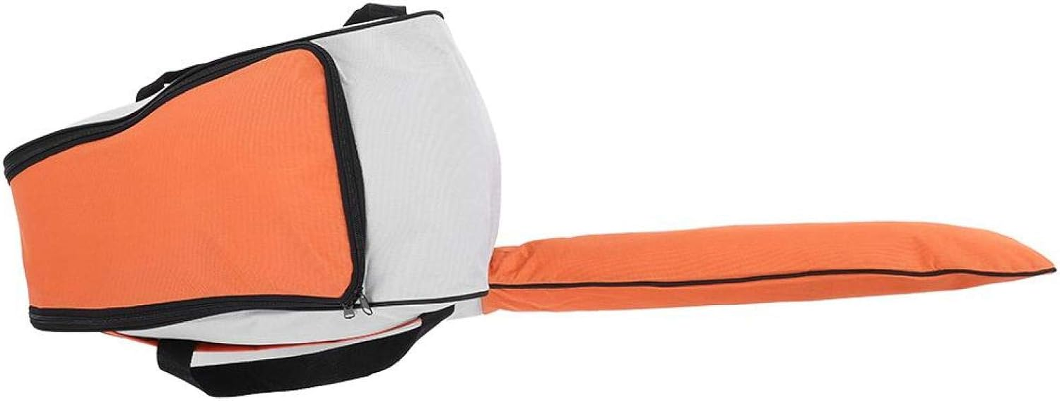 Portable Chain Saw Bag, Chainsaw Protective Box Oxford Cloth Chainsaw Carrying Bag, for Power Tool Accessories Forestry(Orange White) image number 2