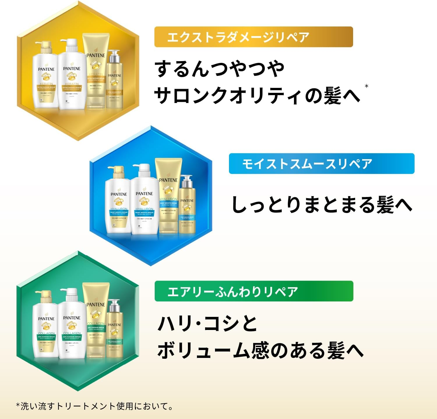 Pantene Extra Damage Care Conditioner, Refill, Extra Large, 4.4 Lbs (2 Kg) X 2 Set, Large Capacity, for Damage from Broken Hairs, Split Ends (Amazon.Co.Jp Exclusive) image number 6