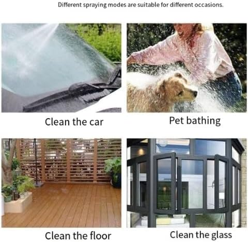 Pressure Washer, 2025 Upgraded Water Blitz High Pressure Water Gun, with 360&deg; Rotating for Three Spray Modes Pressure Washer (Water Gun + Connector + Foam Pot) image number 6