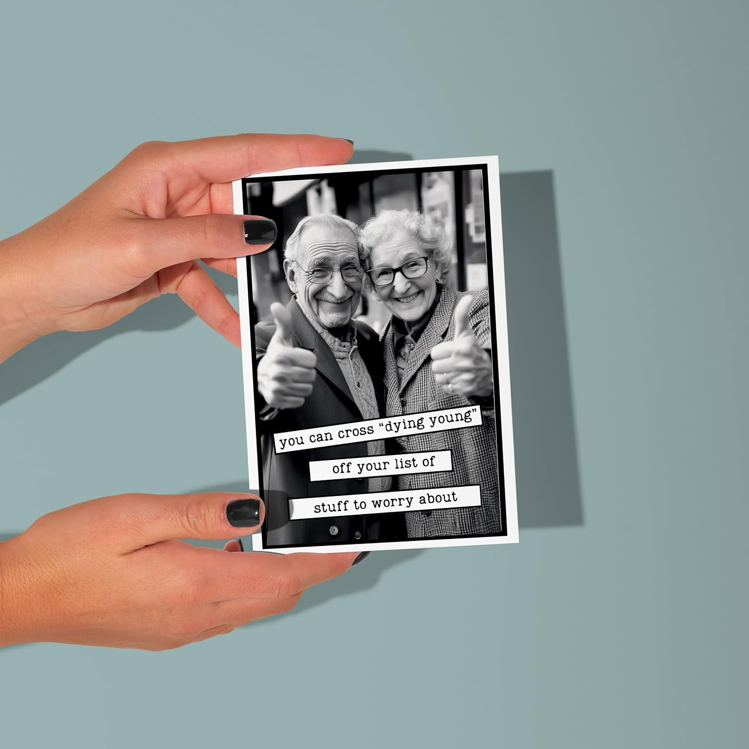 Limalima Funny Birthday Card for Him Her Men & Women Dying Young Joke 30Th 40Th 50Th 60Th