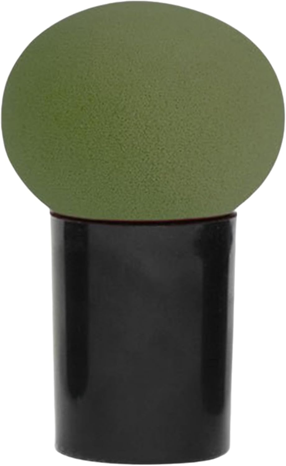 FEESHOW Mushroom Makeup Sponge with Handle Soft Blending Sponge for Liquid Foundation Cream Blush Cosmetic Beauty Tool Black One Size