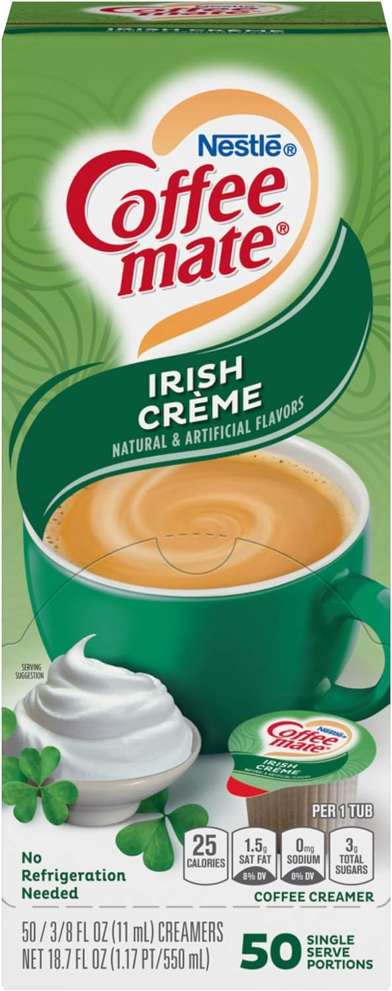 Nestle Coffee-Mate Irish Creme Flavour Coffee Creamer 50 Piece image number 4
