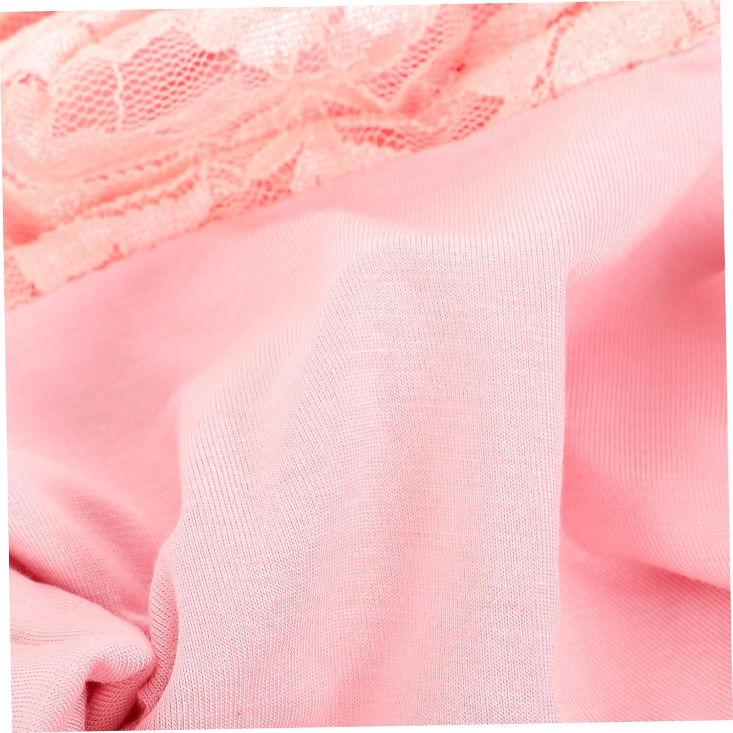 Breathable Lace Turban Beanie Hat for Women Lightweight Hair Cover Sleep Cap for Chemotherapy and Daily Use Flexible Non Tight Fit Scarf Headwear Beige - Multi image number 3