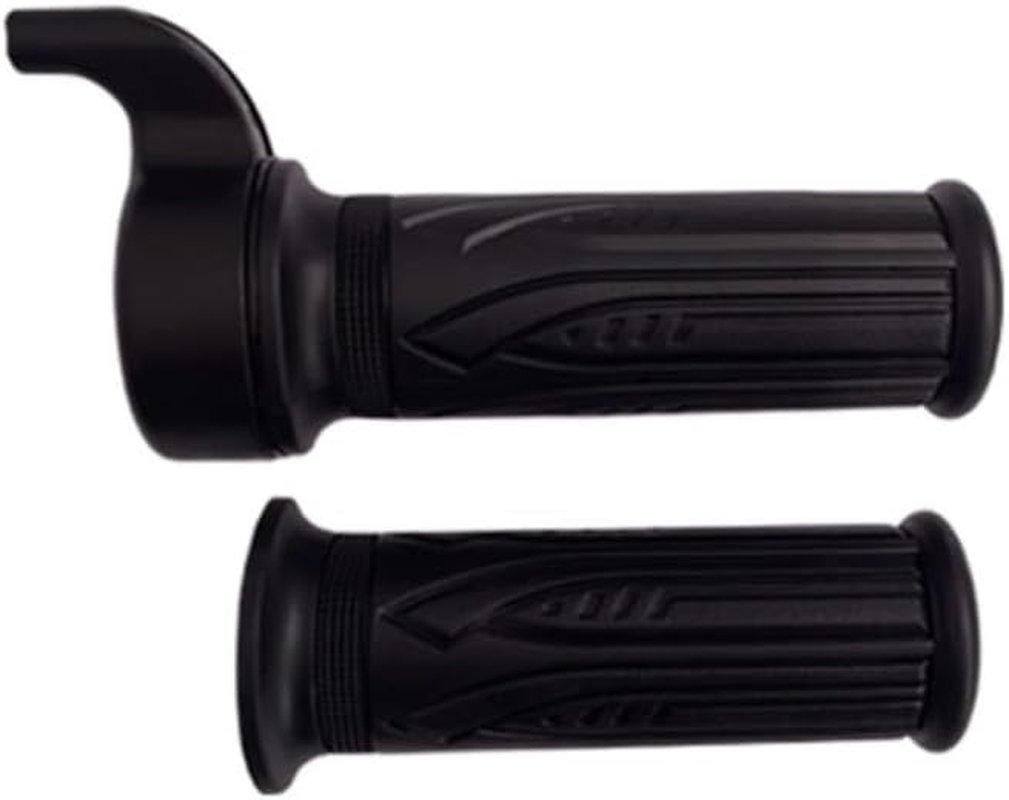 Poemtian Electric Bike Speed Throttle, E-Bike Twist Throttle, 12V to 72V Throttle Handle Grip, Easy to Install and Remove Electric Scooter Twist Speed Throttle for 22.2Mm Handlebar image number 4
