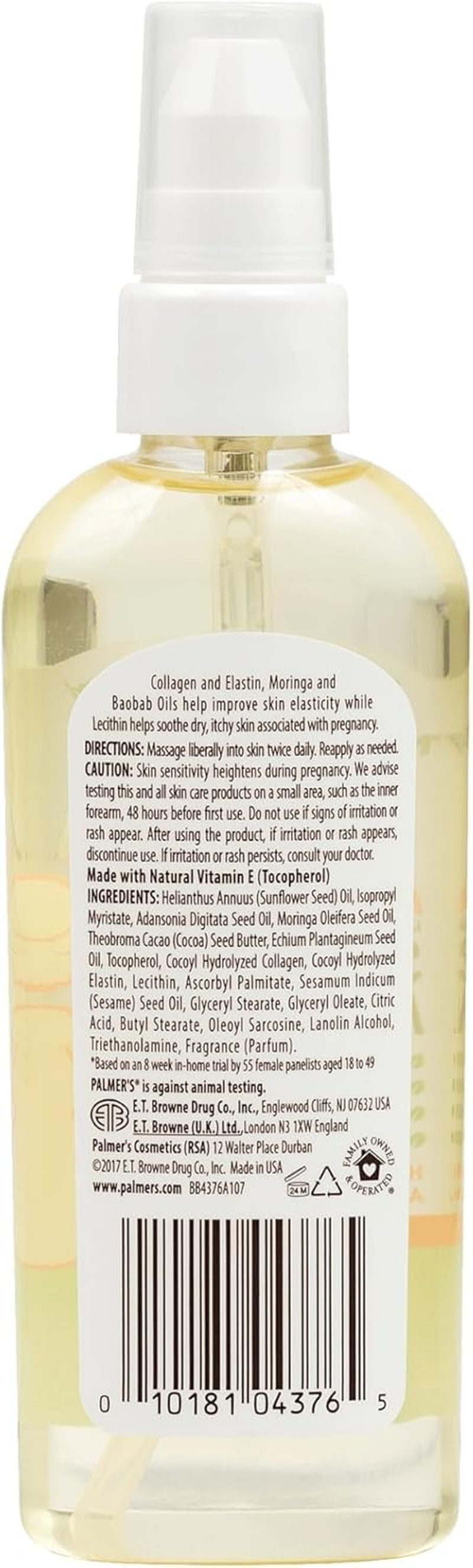 PALMER'S Cocoa Butter Formula Massage Oil for Stretch Marks, 100Ml (Pack of 2) image number 2