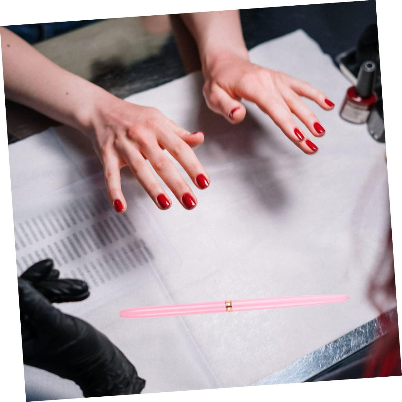 WOONEKY Nail Art Brush Pen for Fine Drawing and Pattern Design Portable Manicure Supply for Nail Salon Lovers Durable Material Present image number 5