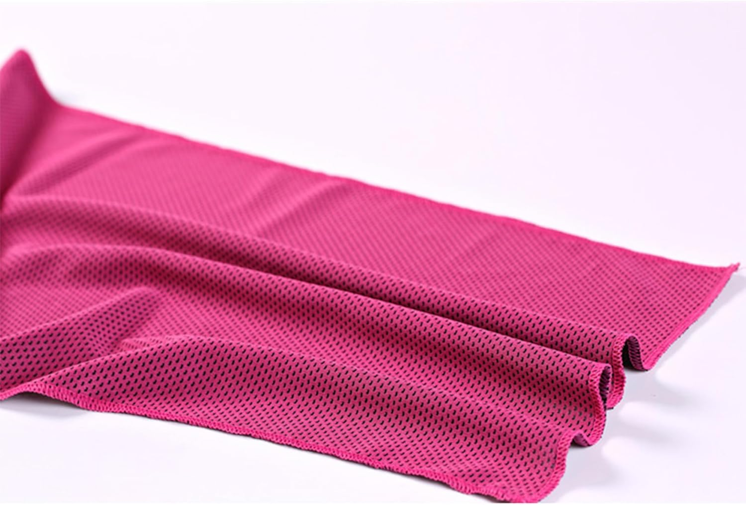 BRIGHTBOX 2 Pack Cooling Towel, Microfiber, Soft, Breathable, 80Cm X 30Cm, Pink, Ideal for Yoga, Sport, Gym, Workout, Camping, Fitness, Running