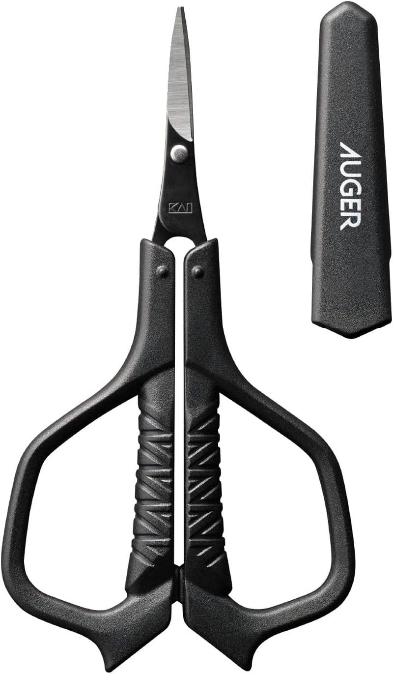 AUGER Fashionable Scissors, Kai Corporation AUGER Makeup Scissors, Eyebrows, Thin Blade, Men'S, Men'S image number 5