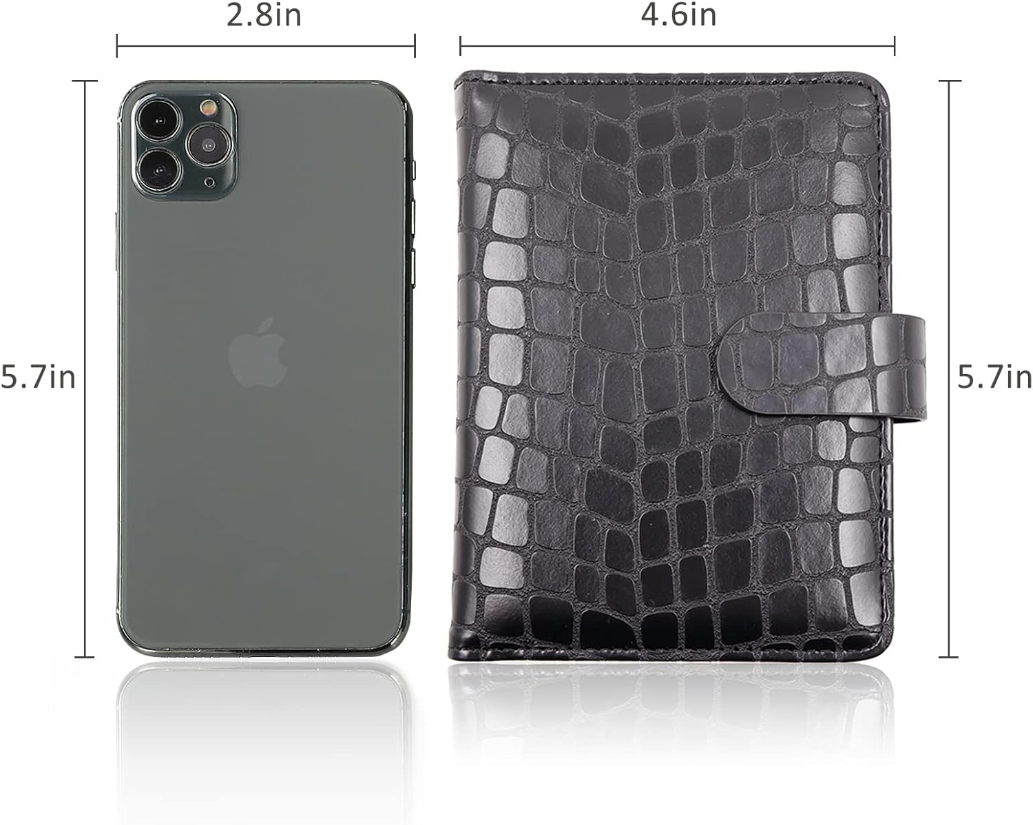 Melsbrinna Premium Leather Passport Holder Covers Case, Waterproof RFID Blocking Travel Wallet Passport Holder with Pen Holder, Cute Passport Book for Women/Men image number 3