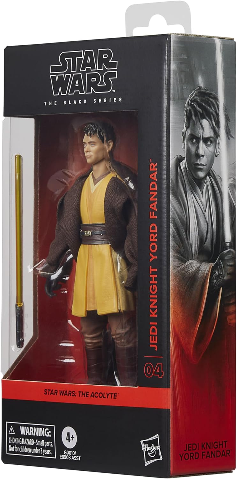 Star Wars the Black Series Jedi Knight Yord Fandar, Star Wars: the Acolyte Collectible 6 Inch Action Figure image number 2