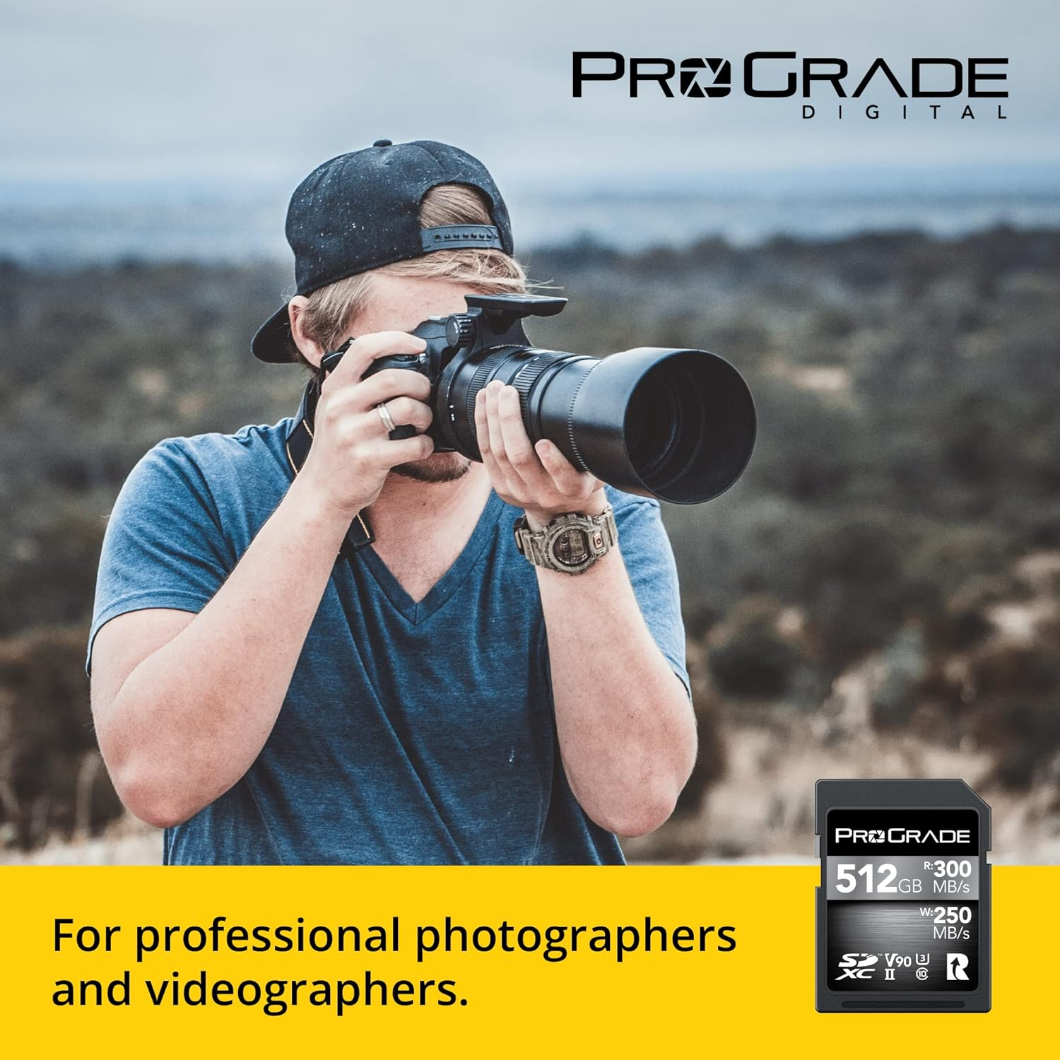 Prograde Digital SDXC UHS-II V90 300R Memory Card (512GB) image number 3