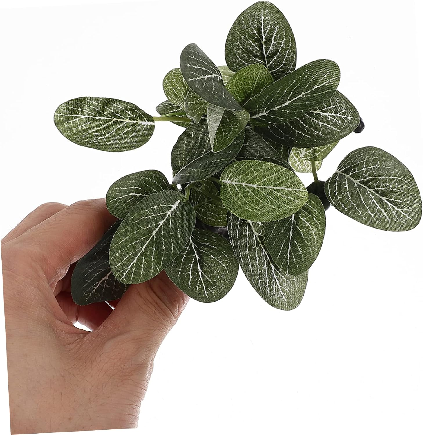 BESPORTBLE Delicate Artificial Aquarium Plant Compact Decorative Fake Greenery for Fish Tank Safe Plastic Aquarium Decor with Fine Workmanship Natural Style for Home and Pet Tanks image number 1