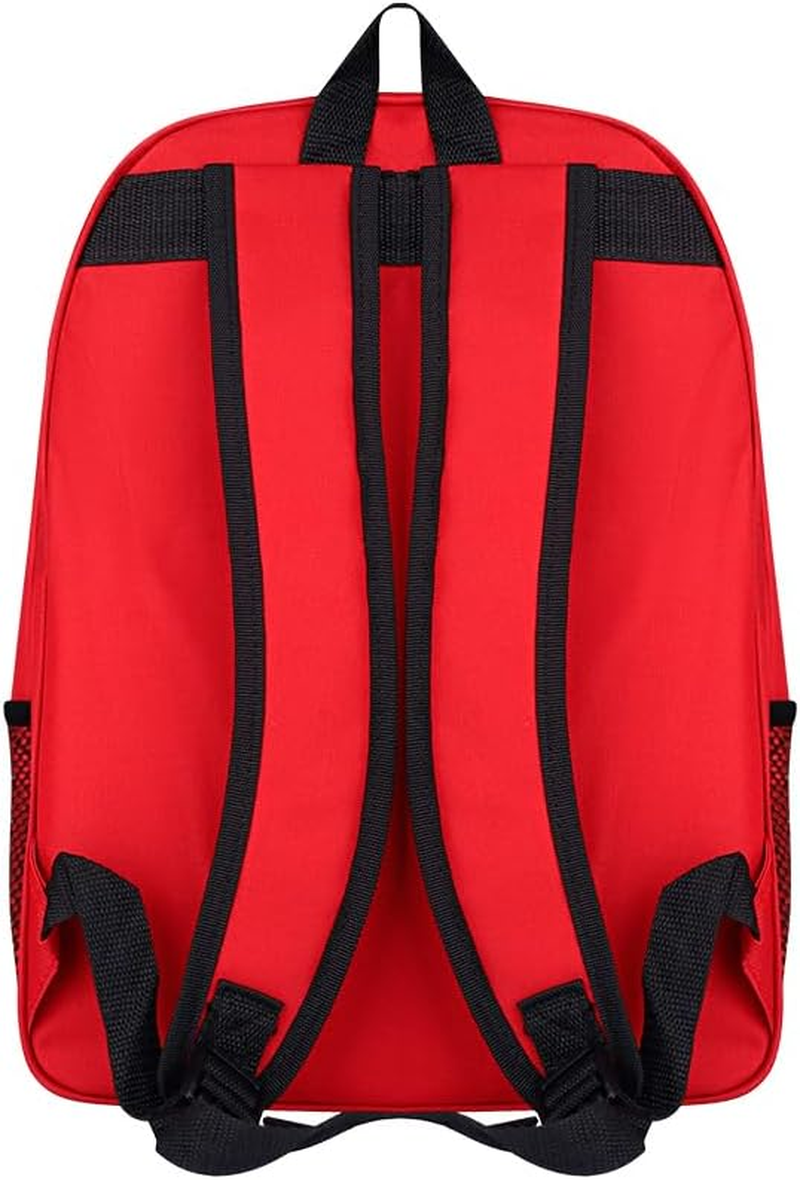 Red Emergency Bag First Aid Backpack Empty Medical First Aid Bag Treatment First Responder Trauma Bag for Hiking Outdoor Travel Camping Pet Dog Cat Daycare (Red White) - Green M image number 6