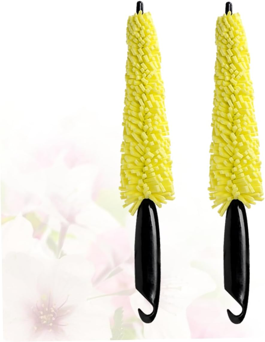 KAILIKETIY Car Tyre Brush and Wheel Rim Cleaning Brush Set 2Pcs Sponge for Vehicle Tire and Rim Care Universal Use for Car Wheel Maintenance image number 5