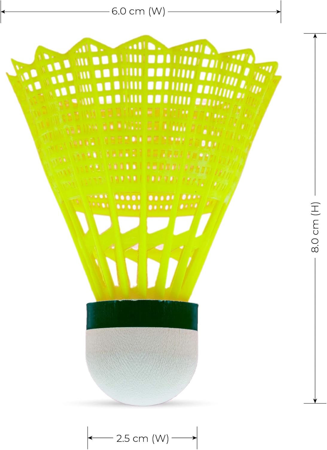 Li-Ning Bolt Neo (6 in 1) Nylon Badminton Shuttlecocks image number 5
