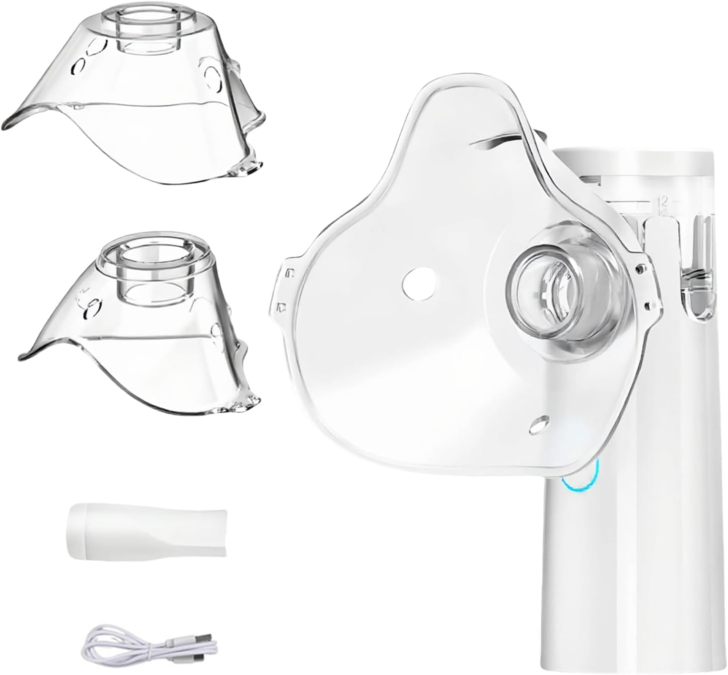 Portable Atomizer Hydrating Mist, Handheld Steam Inhalator for Home Office Daily Use Personal Portable Handheld Vaporizer for Kids and Adults, Cool Mist Steam Inhaler