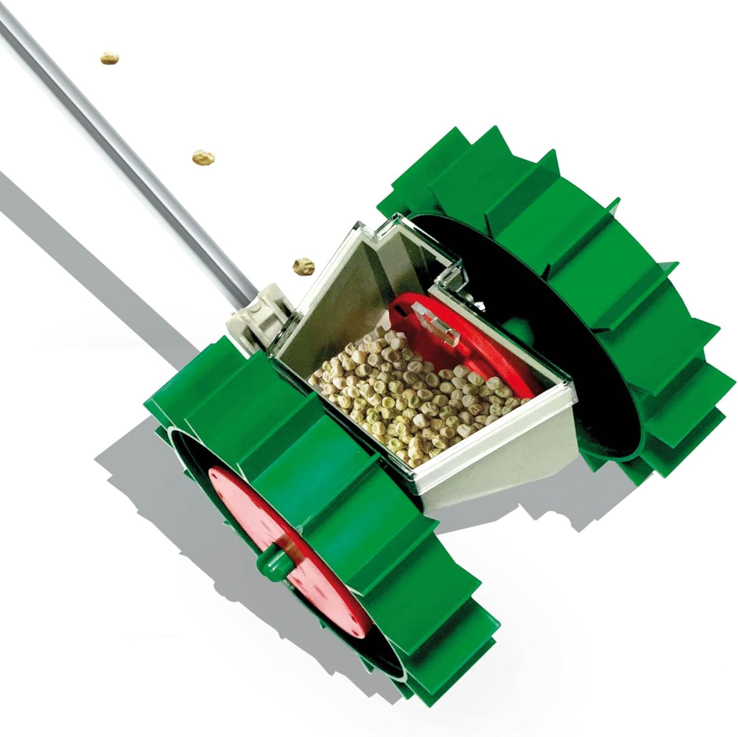 Bio Green Ergonomic Hand Seeder Super Seeder | Incl. 6 Sowing Discs | ABS Plastic & Uv-Proof | Garden Seed Drill | Manually Adjustable Furrow Depth image number 3