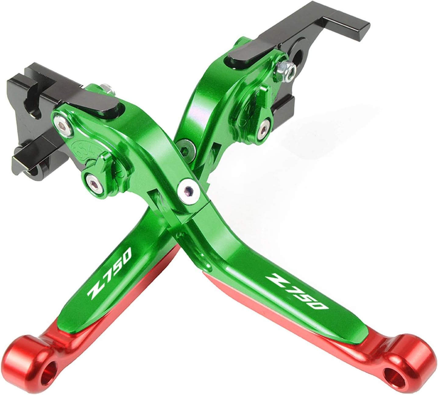 Motorbike Brake Clutch Lever for Kawa&Saki Z750 2007 2008 2009 2010 2011 2012 CNC Aluminum Motorcycle Adjustable Folding Extendable Brake Clutch Levers (Color : 19) image number 2