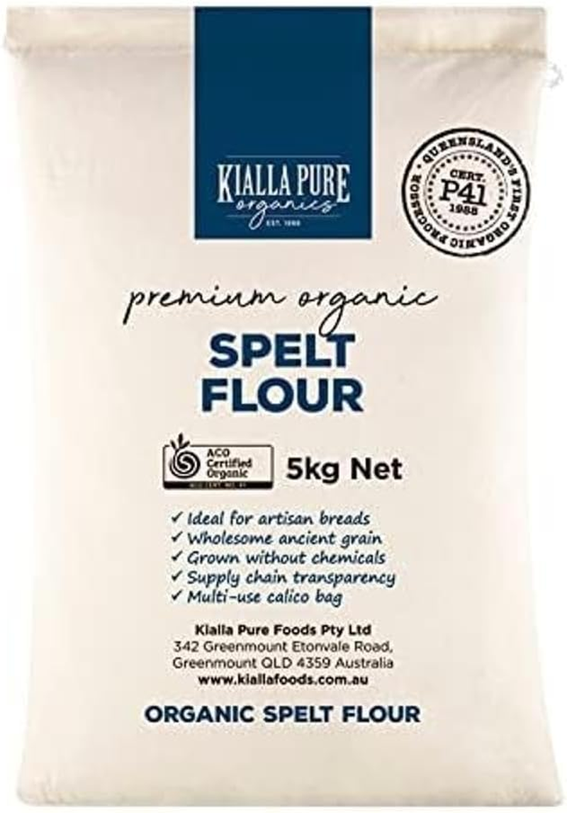 Kialla Organic Spelt Flour, 5 Kg