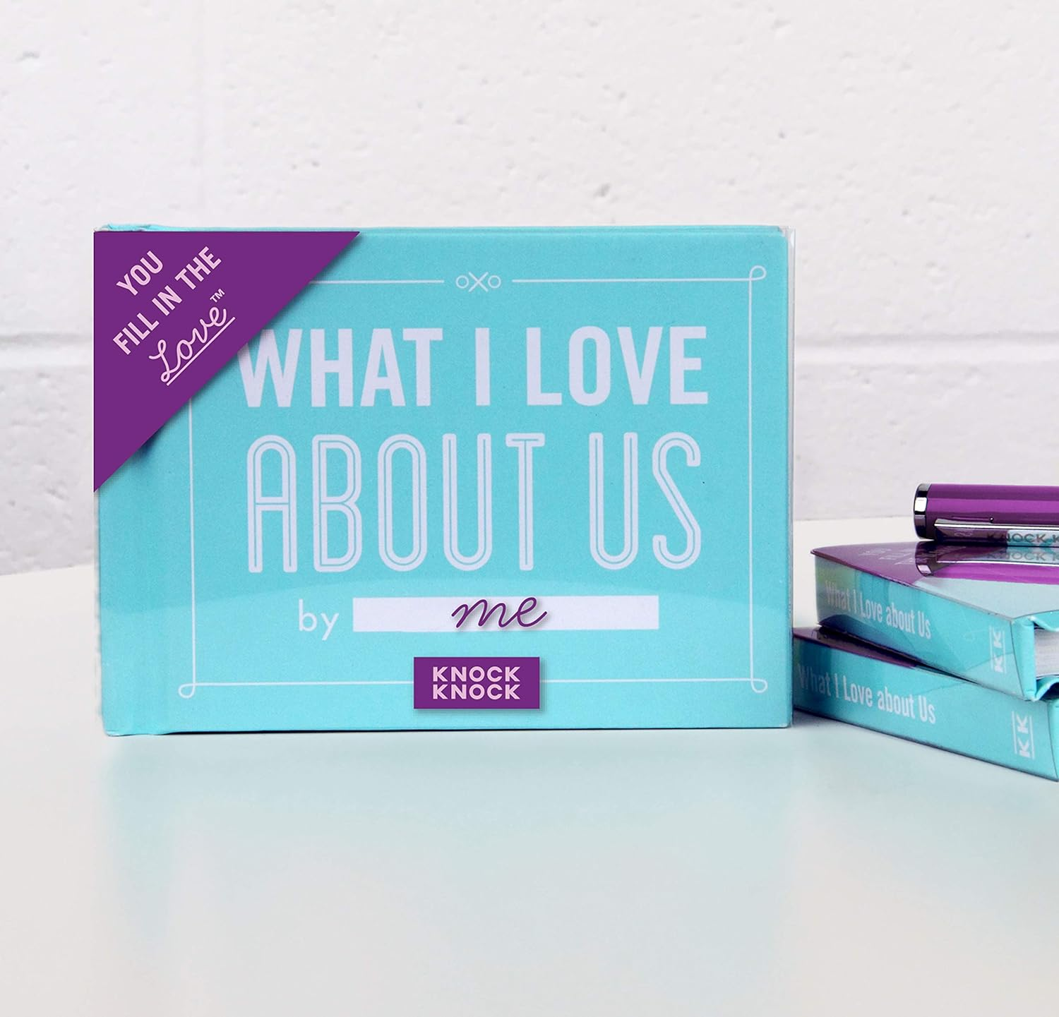 KNOCK KNOCK Fill in the Blanks Journal - What I Love about Us image number 6