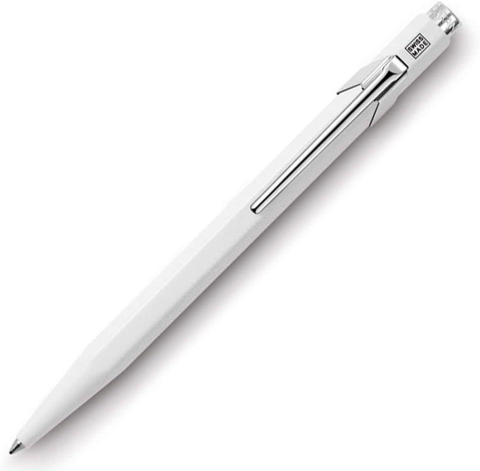 Caran D'Ache 849 Fluo Line Ballpoint Pen, White image number 2