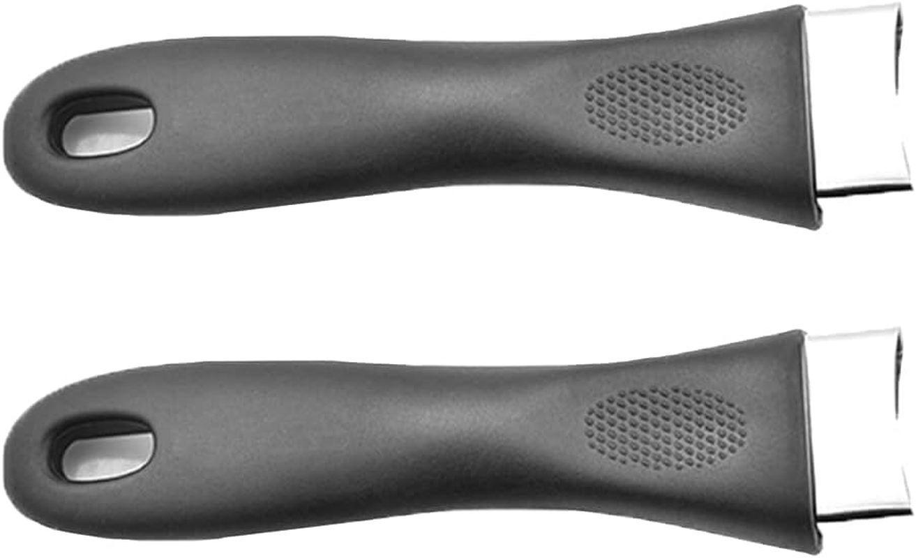 2 Pcs Pot Handle Bakelite Grip Long Replacement Handle with Screw for Kitchen Saucepan Pan Cookware image number 3